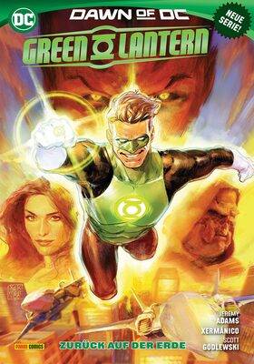 Green Lantern (Dawn of DC) 1: Zurück auf der Erde mit Acryl-Figur