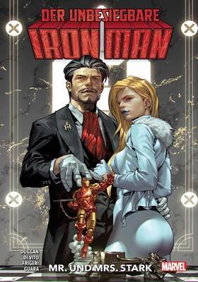 Der unbesiegbare Iron Man 2: Mr. und Mrs. Stark mit Acryl-Figur