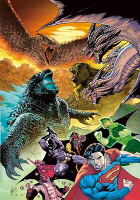 Justice League vs. Godzilla vs. Kong 2 HC (150)