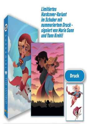 Supergirl: The World Premium Edition - HC + Schuber + signierter Druck (333)